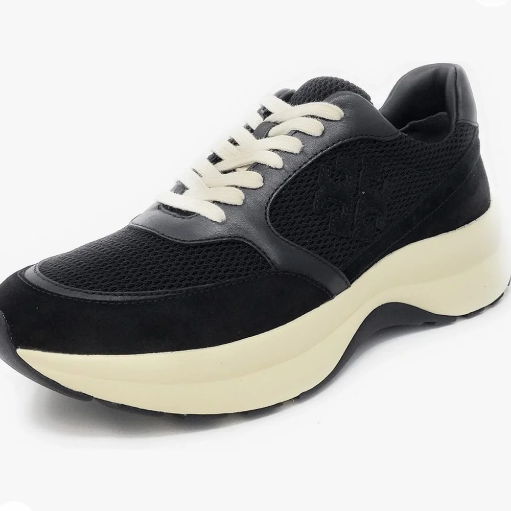Tory Burch women’s Kick Trainer Sneakers Size 7.5 - Picture 3 of 12